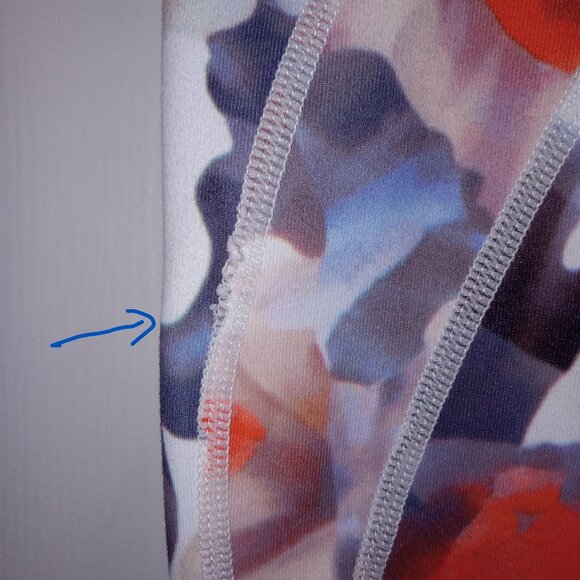 Fabletics Define Powerhold Legging High Waist Daydream Floral Print Size Large - Picture 7 of 10